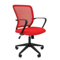 Офисное кресло Chairman 698 black TW-69 красный